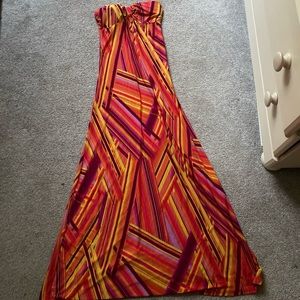 Body central strapless dress